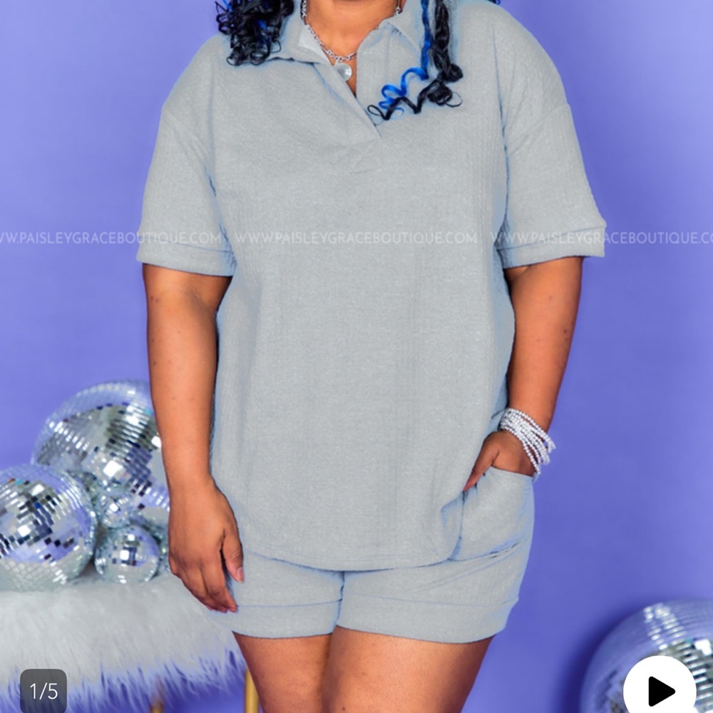 Gray Athleisure Set by Stylive